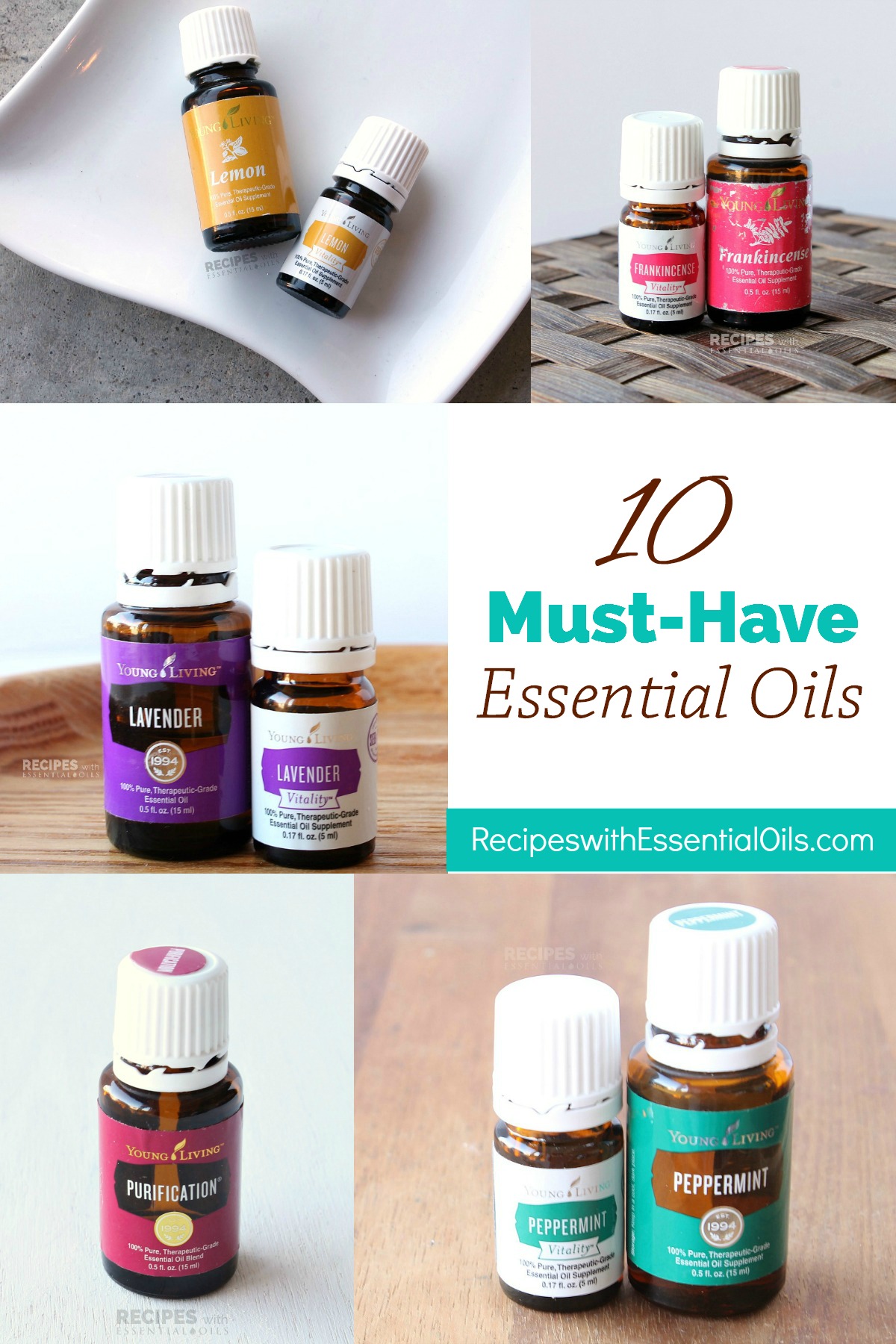How many single essential oils are there