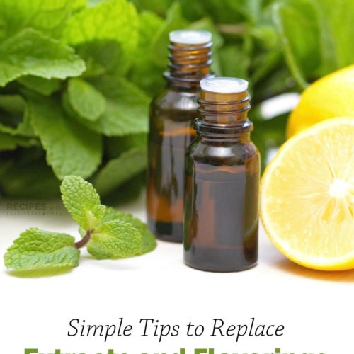 Simple tips to replace extracts and flavorings with essential oils | RecipesWithEssentialOils.com