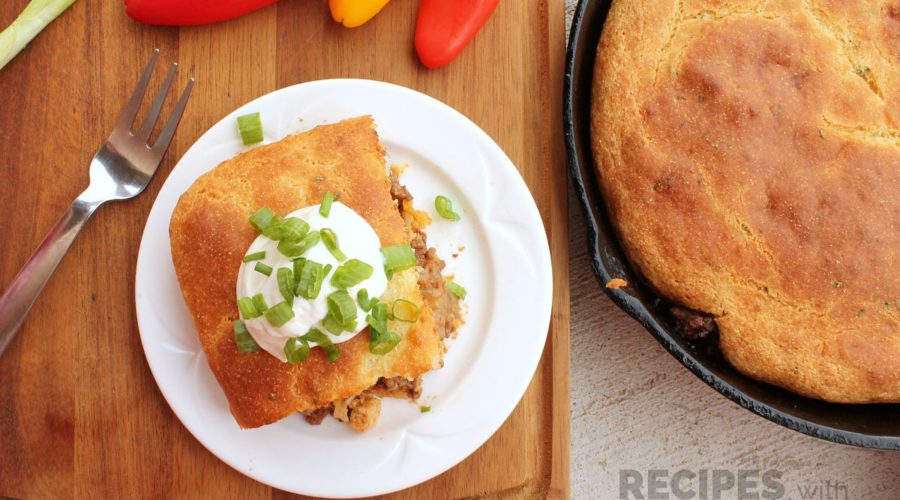 Deliciously flavorful Tamale Pie from RecipesWithEssentialOils.com
