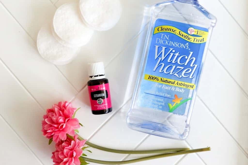 DIY Natural Facial Toner with 3 Ingredients Recipes with Essential Oils