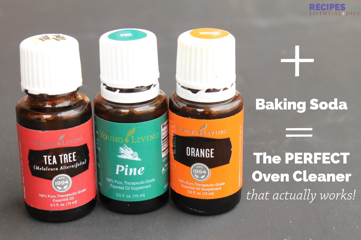 A safe and non-toxic recipe for a Natural Oven Cleaner that really works from RecipeswithEssentialOils.com