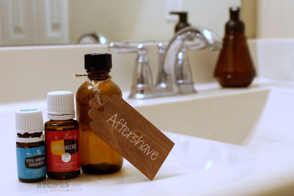 Natural Aftershave Essential Oil Recipe