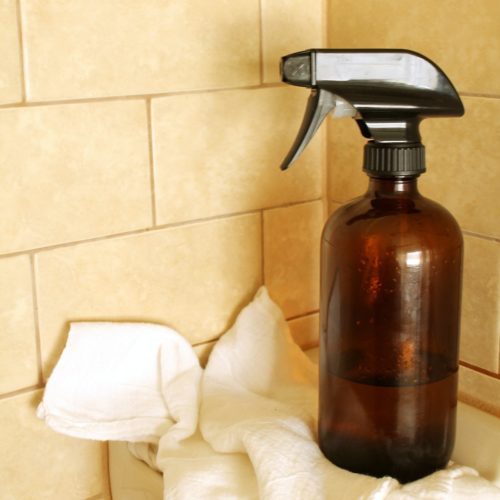 Daily Shower Cleaner Recipe from RecipeswithEssentialOils.com