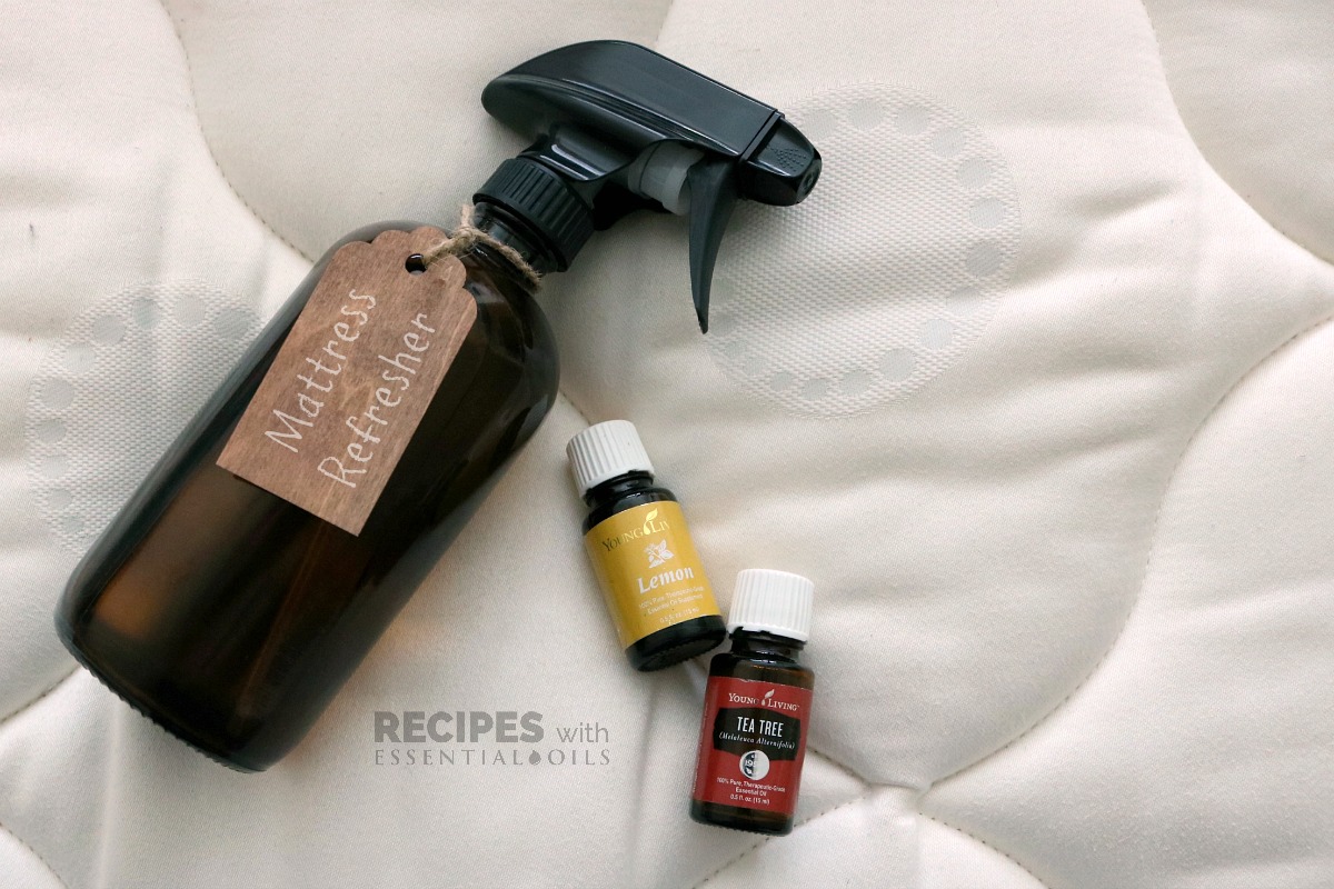 5 Easy Steps to Clean and Freshen Your Mattress from RecipeswithEssentialOils.com