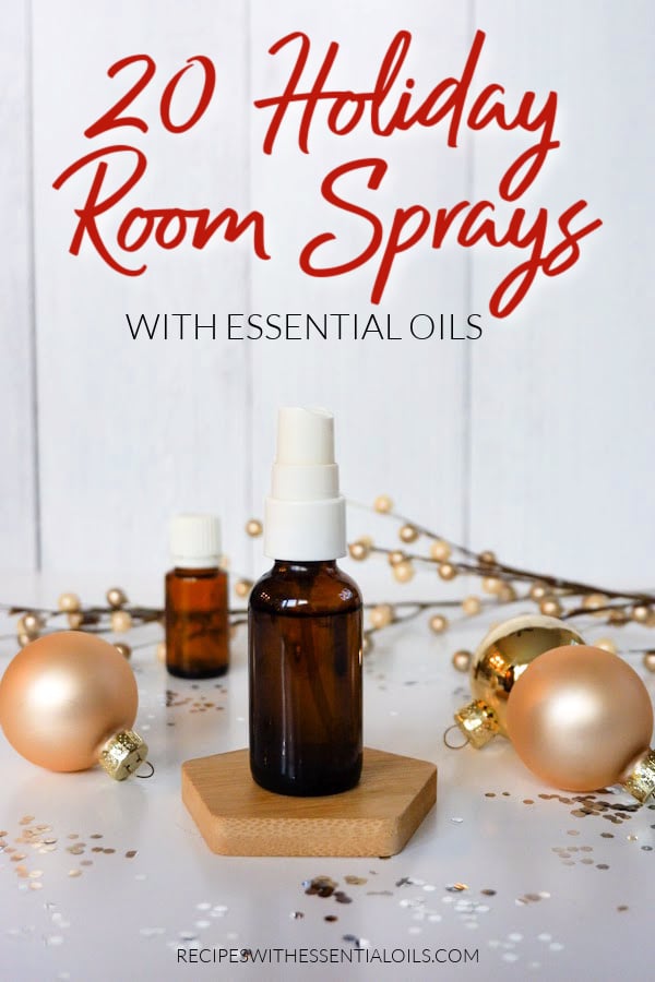 essential oil holiday room spray recipes