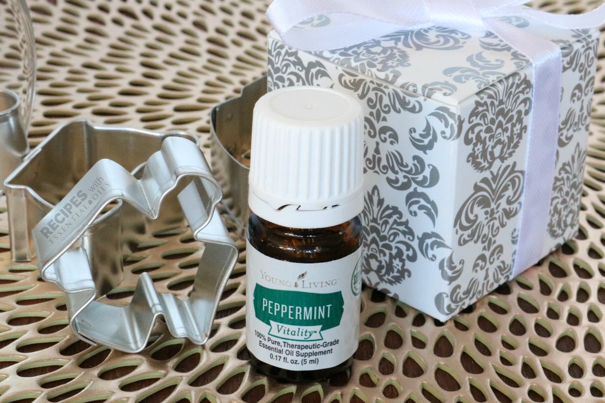 Homemade Peppermint Fudge with real peppermint essential oil from RecipeswithEssentialOils.com