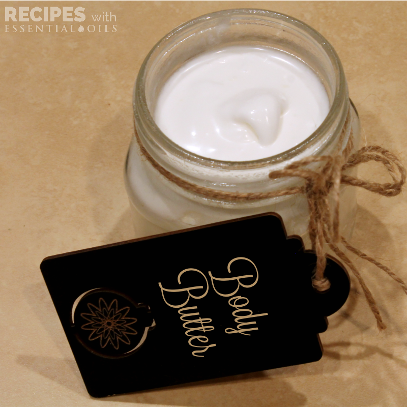 DIY Frankincense Body Butter from RecipesWithEssentialOils.com