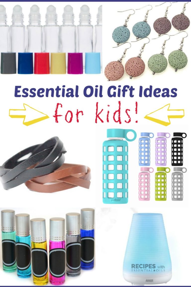 Essential Oil Gift Ideas for Kids Recipes with Essential Oils