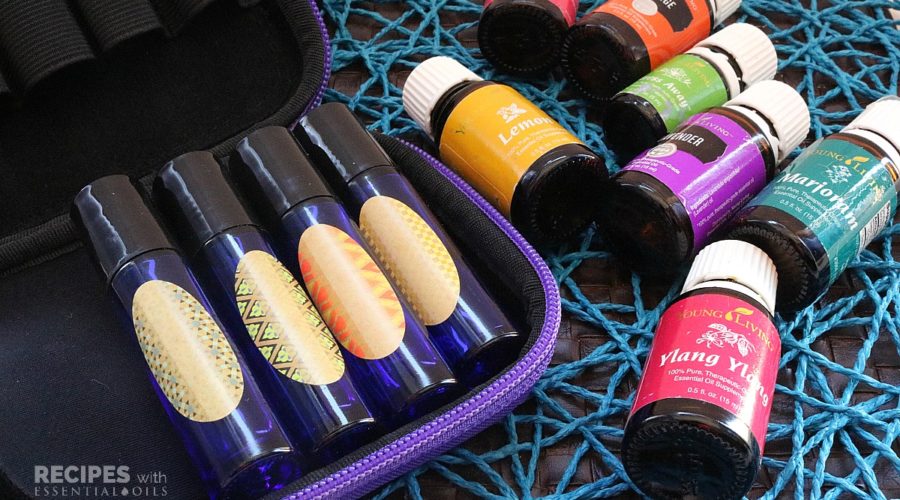 Make and Take Party Printable Packs: Emotional Support Roller Blends from RecipeswithEssentialOils.com