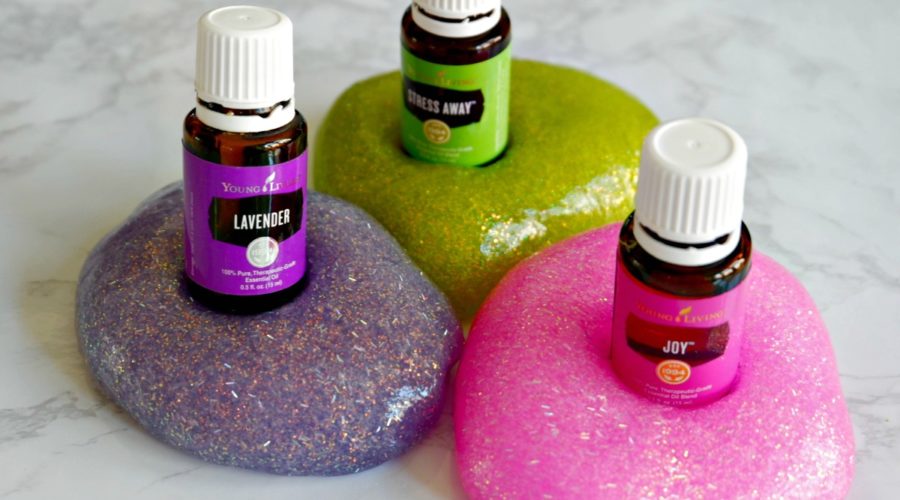 slime recipe joy lavender stress away essential oils