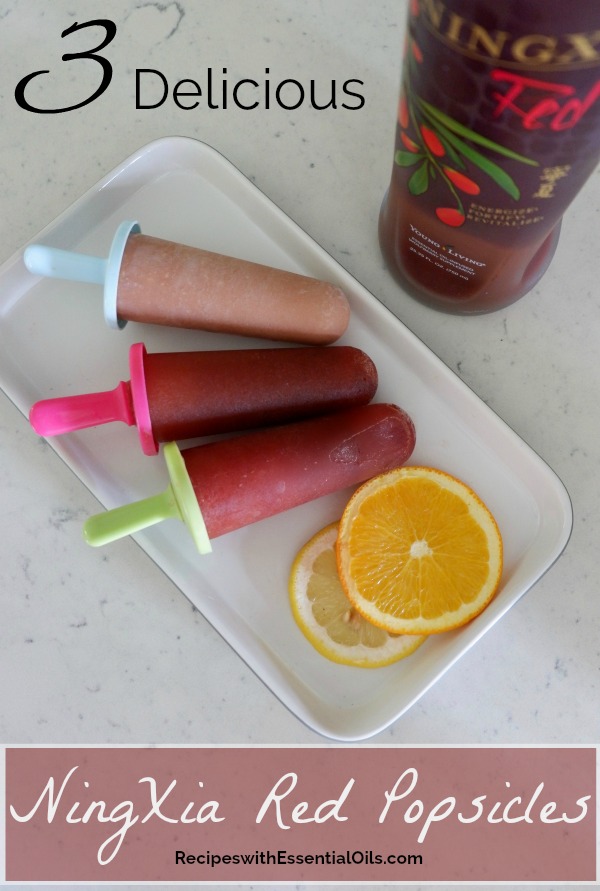 NingXia Red Popsicle Recipe essential oils