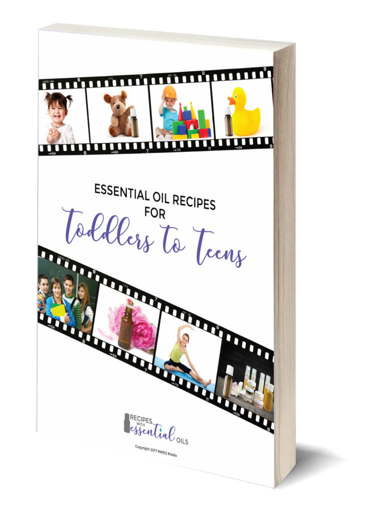 Essential Oil eBook Toddlers to Teens Cover