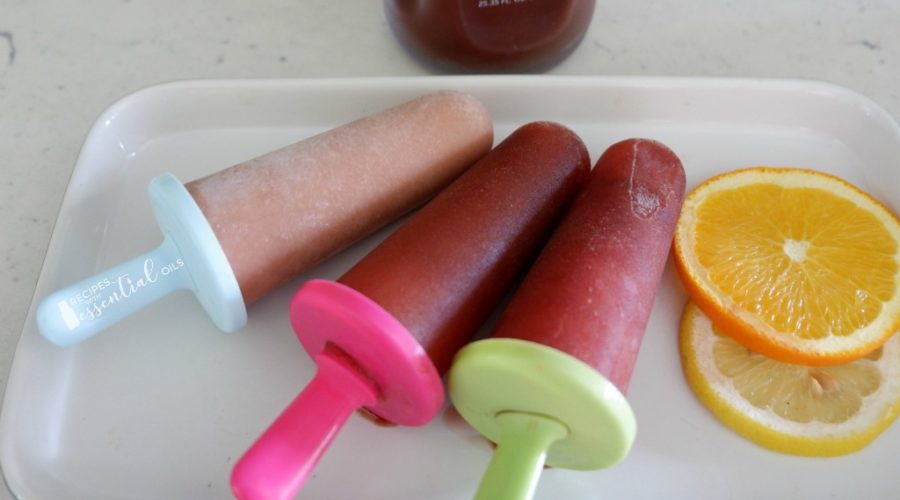 Ningxia Red Popsicle recipes essential oils