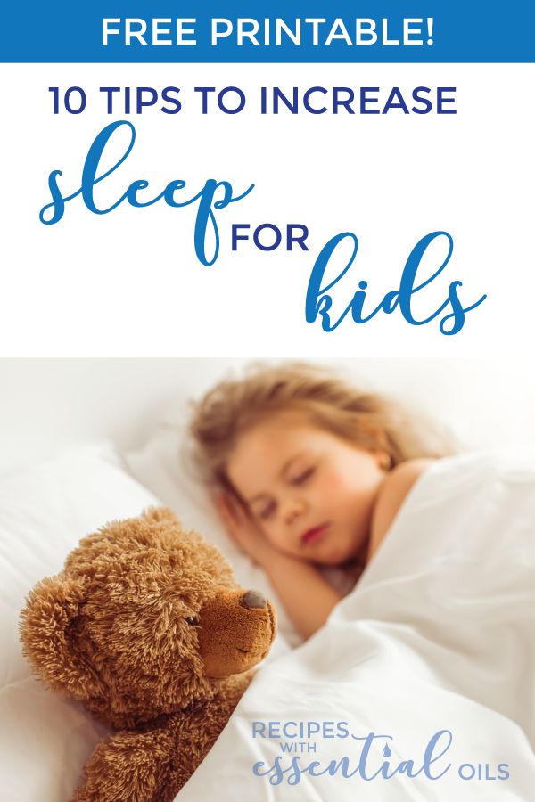 tips to increase sleep kids