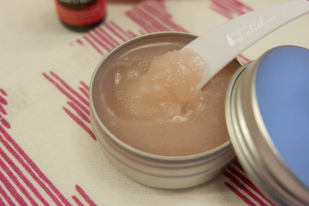 lip scrub recipe essential oils