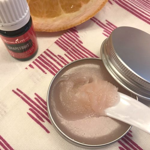 Pink Grapefruit Lip Scrub Recipe