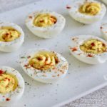 deviled eggs recipe with dill and paprika