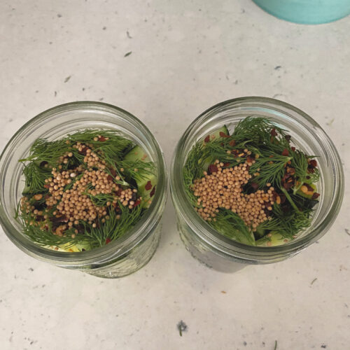 Homemade Dill Pickles Recipes with Essential Oils