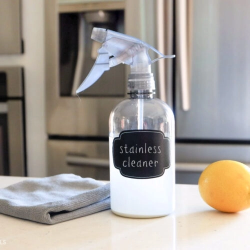 stainless steel cleaner recipe using essential oils