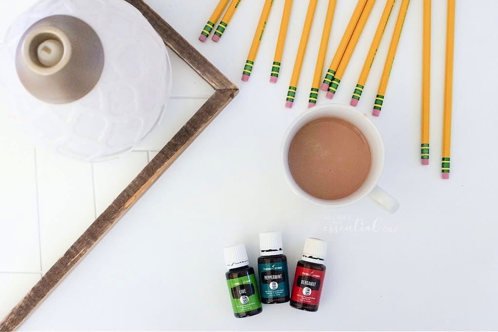 energizing back to school diffuser blend