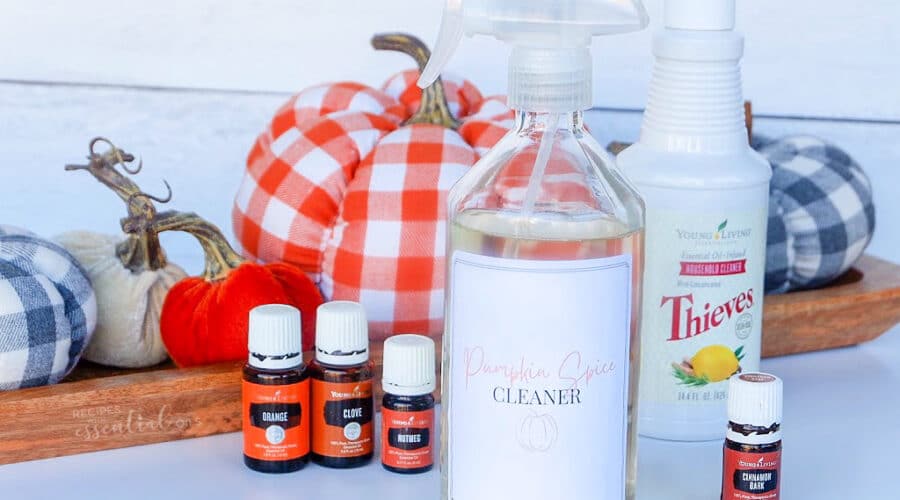pumpkin spice cleaner with thieves household cleaner